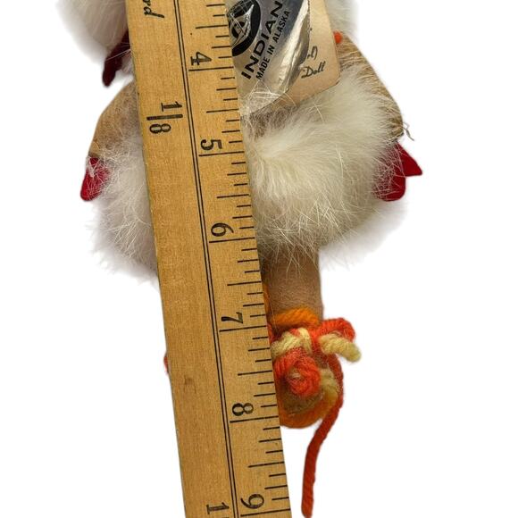Tlingit Indian Doll Made in Alaska ANUC Certified Alaskan Eskimo And Indian - Picture 6 of 8